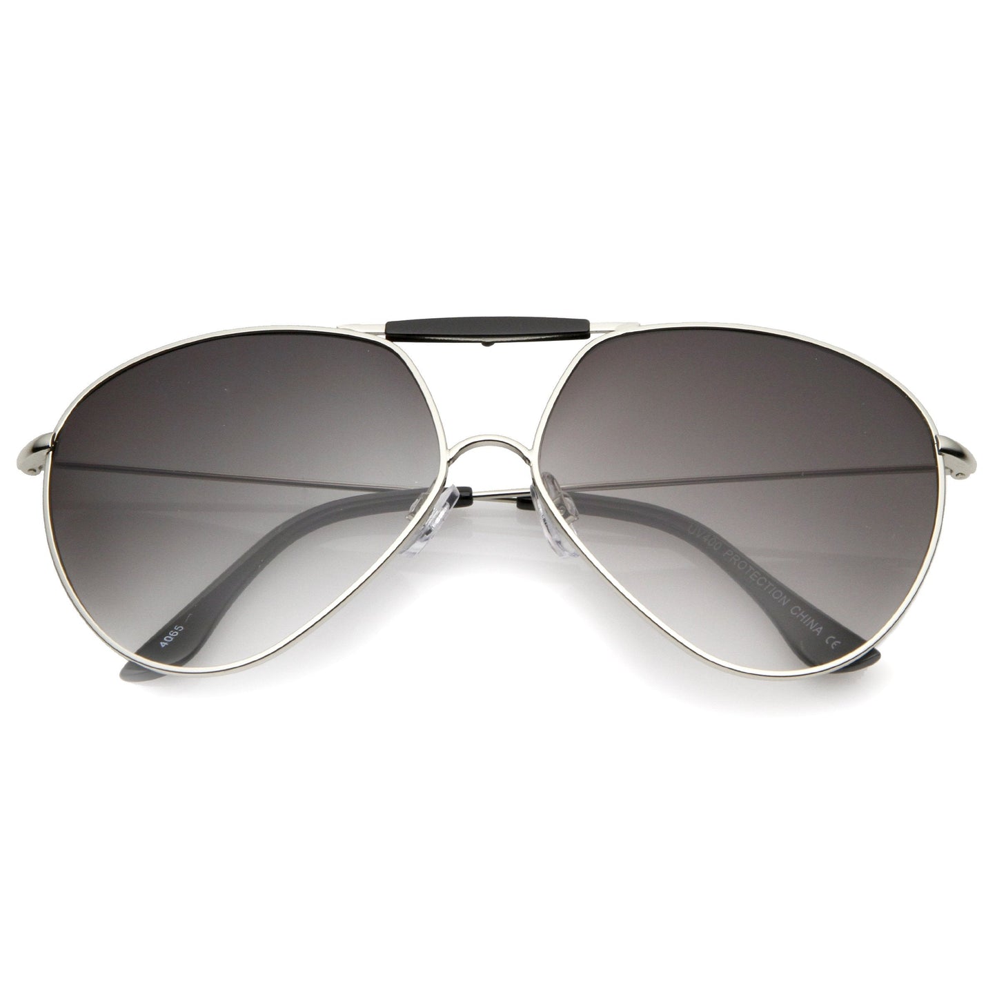 Modern Oversize Geometric Tear Drop Metal Aviator Sunglasses A734