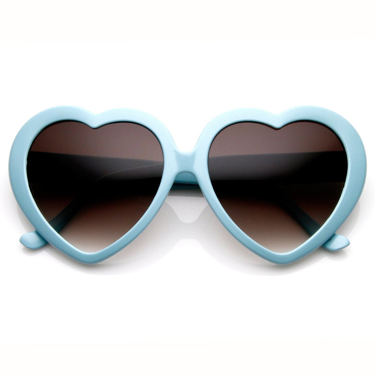 Cute Womens Lolita Sweet Heart Shape Sunglasses 8182
