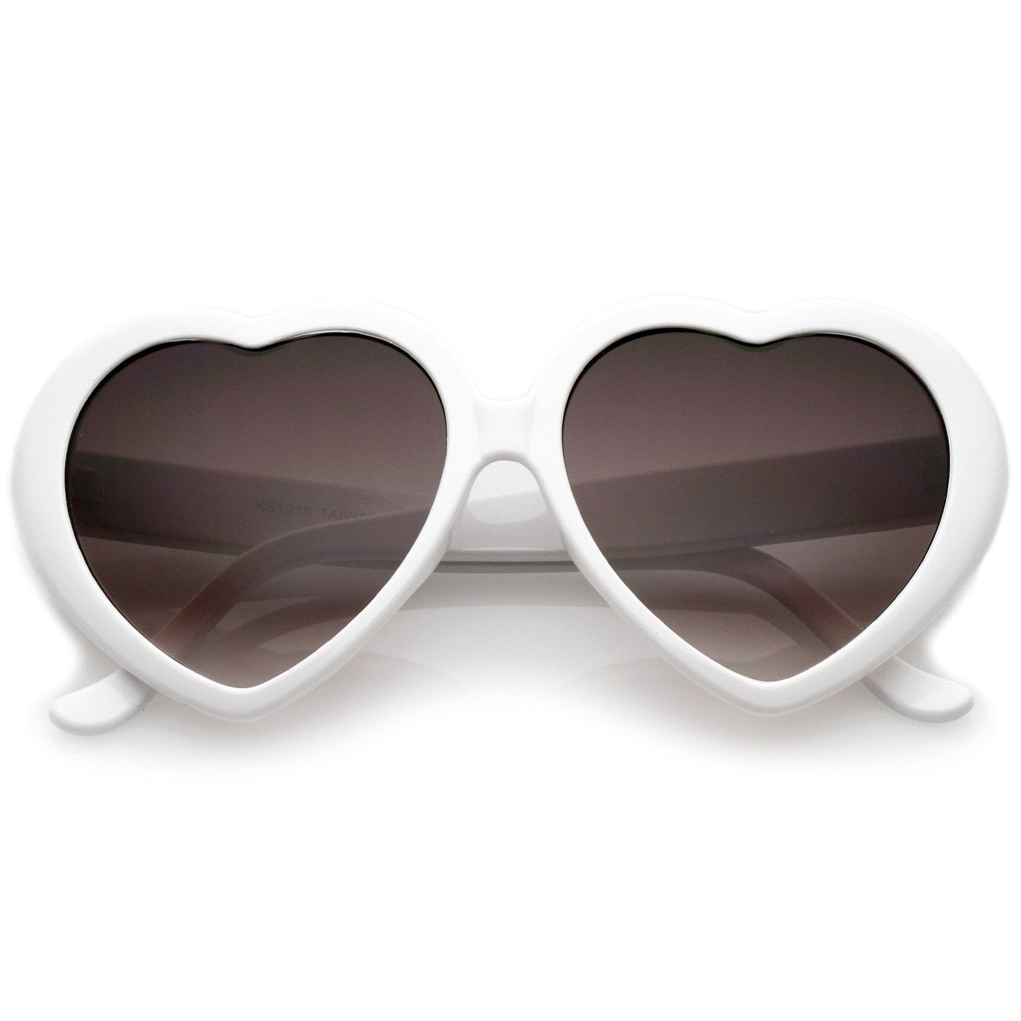 Cute Womens Lolita Sweet Heart Shape Sunglasses 8182