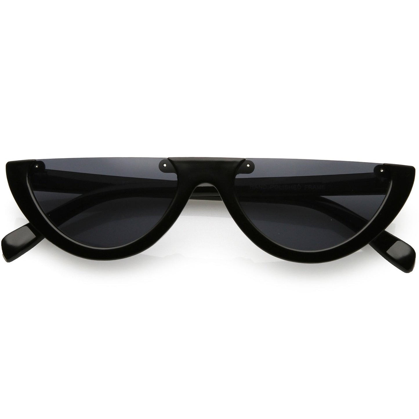 Flat Top Moon Shape Sunglasses