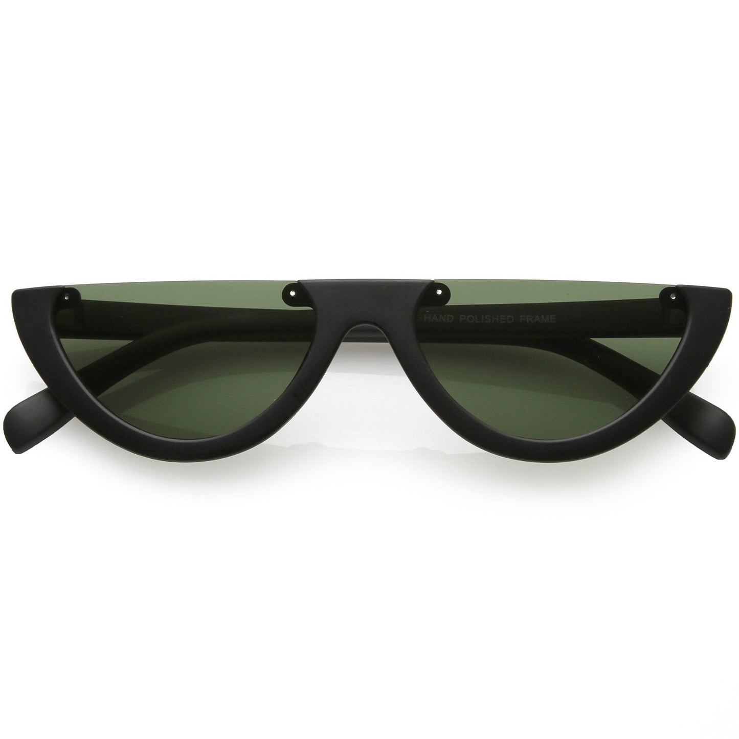 Flat Top Moon Shape Sunglasses