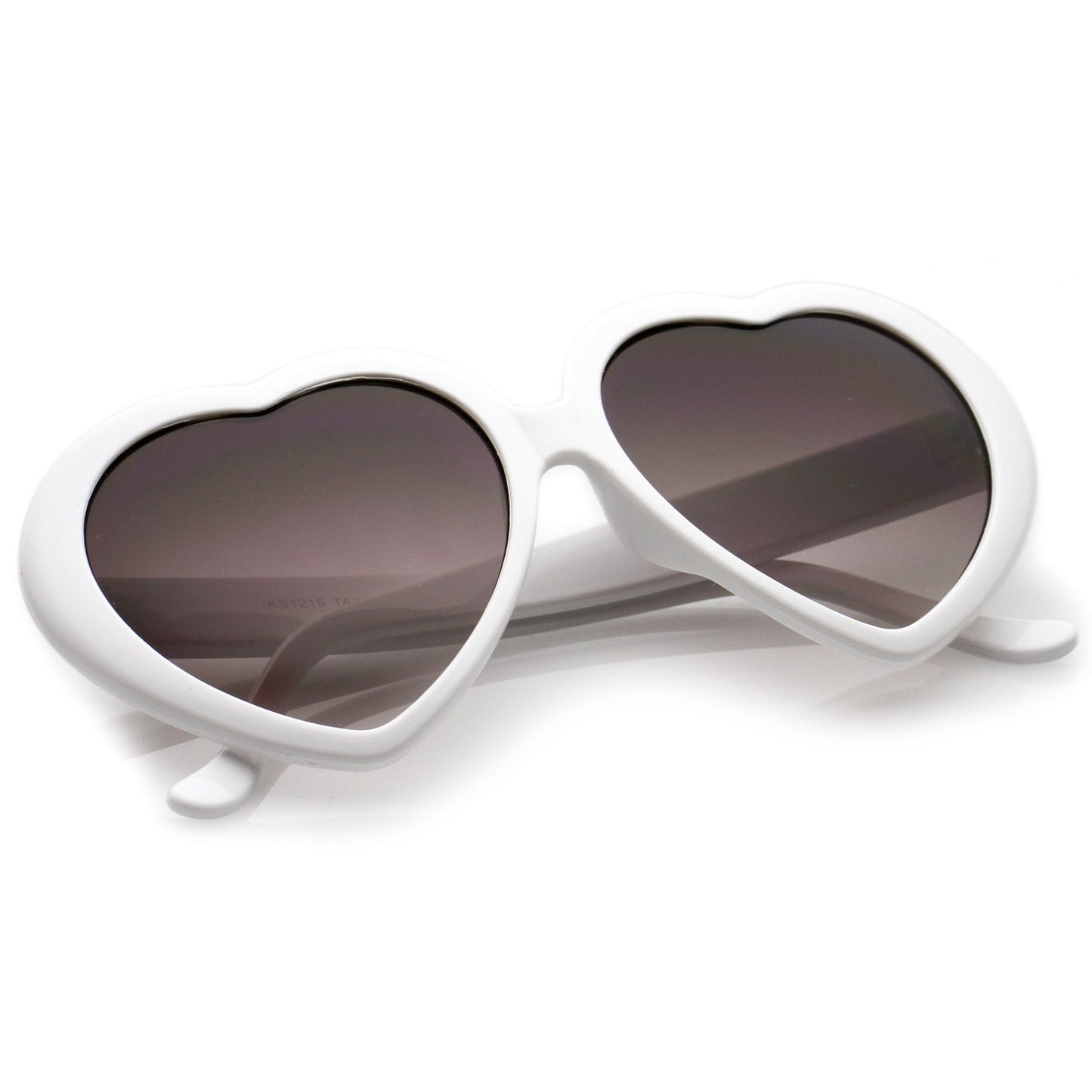 Cute Womens Lolita Sweet Heart Shape Sunglasses 8182
