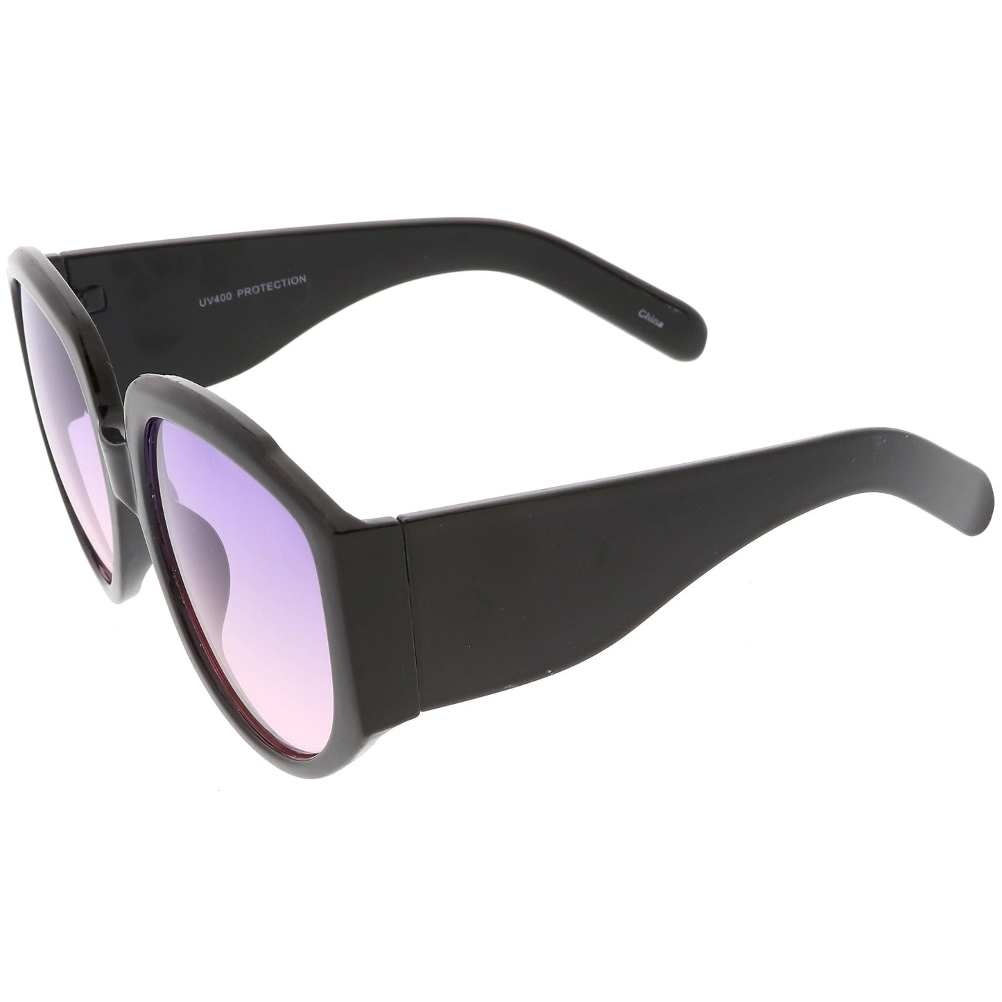 Women's Oversize Geometric Gradient Color Tone Sunglasses C620