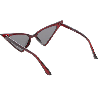 Women's Oversize Retro Modern High Pointed Cat Eye Sunglasses C745