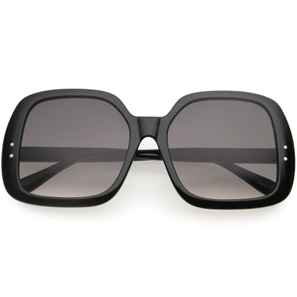 Glam Retro Fabulous Fashion Oversized Square Sunglasses D205