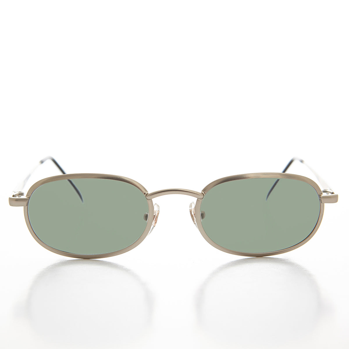 Oval Alloy Vintage Sunglasses - Hall