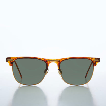 Half Frame Classic 90s Sunglasses - Omar