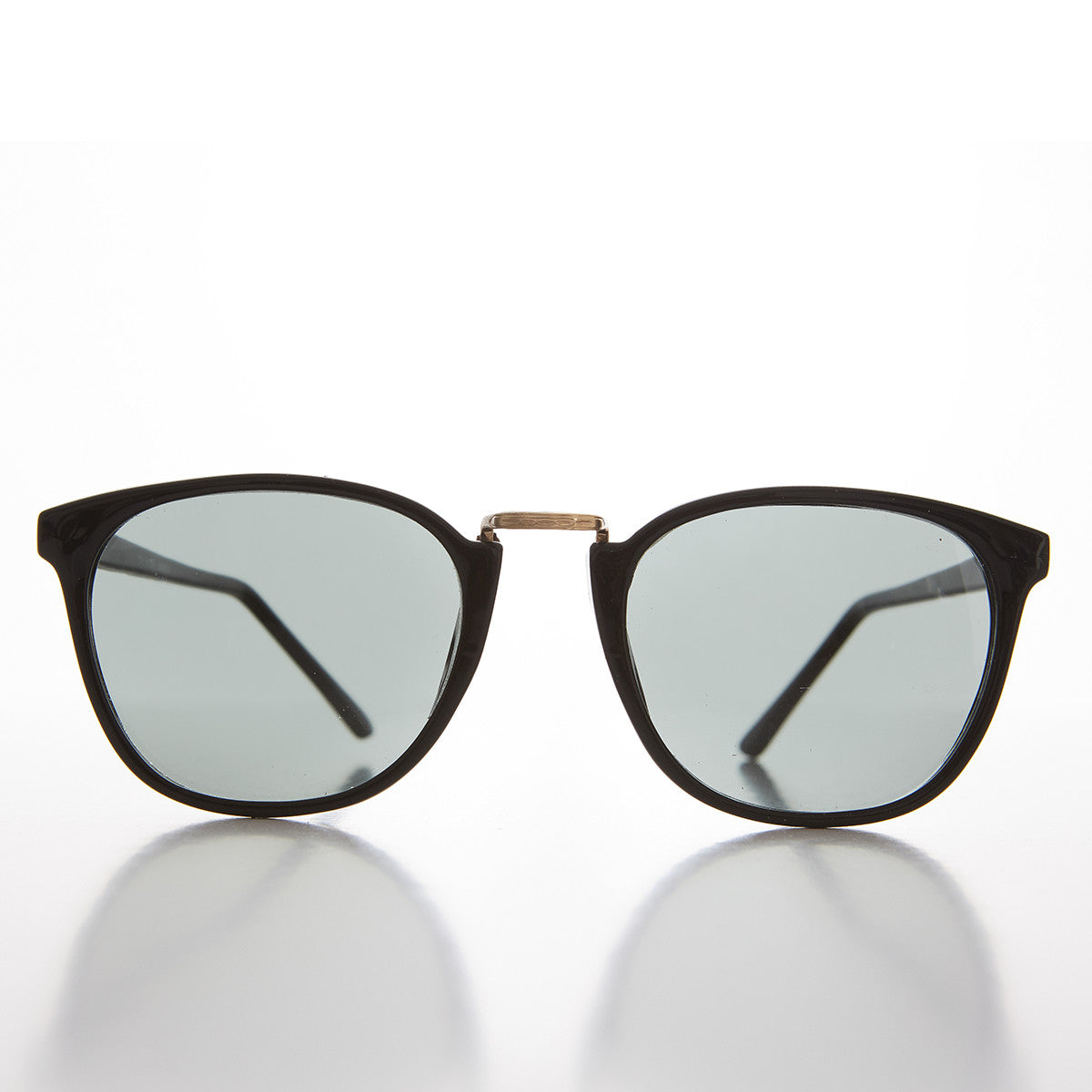 Hipster Square Classic Horn Rim Vintage Sunglass - Toby